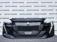 Peugeot 208 Gt Line Mk2 Hatchback 2020-2024 Front Bumper 6 Pdc Genuine [c460]