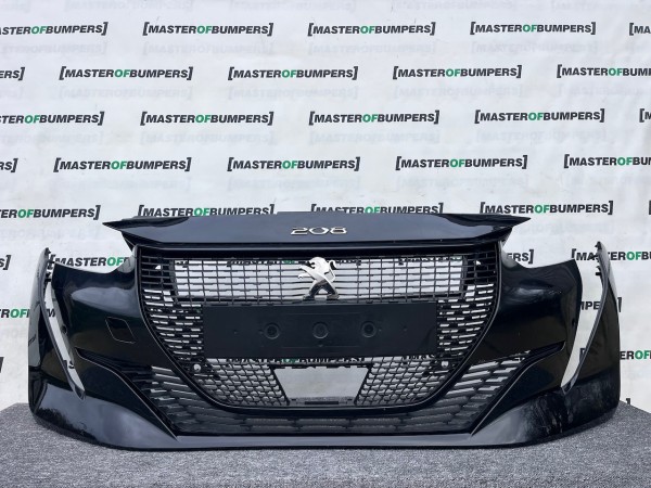 Peugeot 208 Gt Line Mk2 Hatchback 2020-2024 Front Bumper 6 Pdc Genuine [c460]
