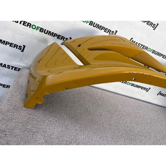 Peugeot 208 Gt Line Mk2 2020-on Front Bumper Yellow 4 Pdc Genuine [c411]