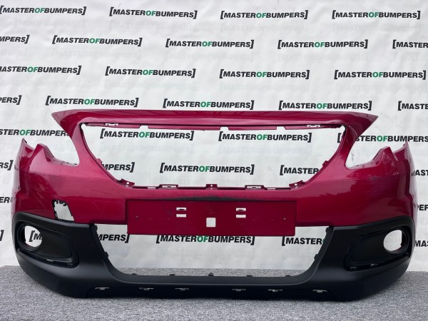 Peugeot 2008 Gt Line Allure Mk1 Lift 2016-2019 Front Bumper Genuine [c429]