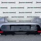 Peugeot 208 Gt Line Mk2 2020-2023 Rear Bumper 4 Pdc Genuine [c432]
