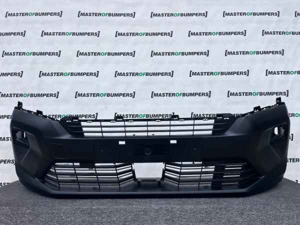 Peugeot Partner Panel Van 2024-2027 Front Bumper No Pdc Textured Genuine [c504]
