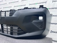 Peugeot Partner Panel Van 2024-2027 Front Bumper No Pdc Textured Genuine [c504]
