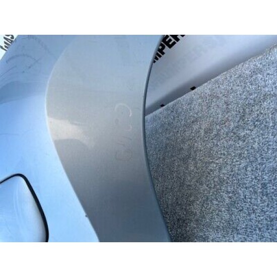 Peugeot 207 Hatchabck Cc Lift 2009-2013 Rear Bumper In Blue Genuine [c249]