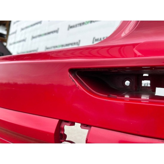 Porsche Cayenne Turbo 2015-2018 Rear Bumper Red 4 Pdc Genuine [p248]