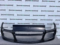 Porsche Cayenne Turbo Mk1 Suv 2002-2006 Front Bumper Black 6 Pdc Genuine [p454]