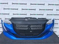 Peugeot 208 Gt Line Mk2 Hatchback 2020-2023 Front Bumper 6 Pdc Genuine [c522]