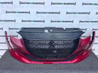 Peugeot 208 Gt Line Mk2 Hatchback 2020-2023 Front Bumper 6 Pdc Genuine [c519]