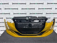 Peugeot 208 Gt Line Mk2 Hatchback 2020-2023 Front Bumper 6 Pdc Genuine [c520]