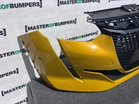 Peugeot 208 Gt Line Mk2 Hatchback 2020-2023 Front Bumper 6 Pdc Genuine [c520]