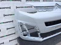 Citroen Dispatch Enterprise Crew Cab 2016-2022 Front Bumper 4 Pdc Genuine [c487]