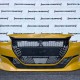 Peugeot 208 Gt Line Mk2 Hatchback 2020-2023 Front Bumper 6 Pdc Genuine [c501]