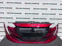 Peugeot 208 Gt Line Mk2 Hatchback 2020-2023 Front Bumper 6 Pdc Genuine [c518]