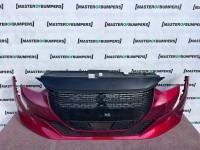 Peugeot 208 Gt Line Mk2 Hatchback 2020-2023 Front Bumper 6 Pdc Genuine [c566]