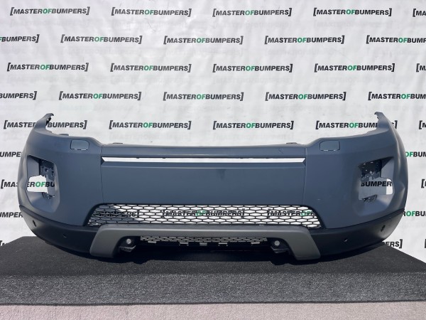 Range Rover Evoque Se Mk1 2011-2015 Front Bumper 6 Pdc + Jets Genuine [p719]