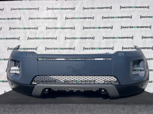 Range Rover Evoque Se Mk1 2011-2015 Front Bumper 4 Pdc + Jets Genuine [p723]