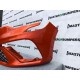 Renault Clio Rs Line Mk5 2019-on Front Bumper In Red Genuine [r399]