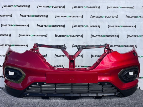 Renault Kadjar Iconic Tce 2019-2022 Front Bumper 6 Pdc + Jets Genuine [r523]