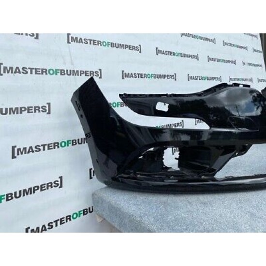 Renault Talisman 2016-2019 Front Bumper In Black Jets And 6 X Pdc Genuine [r332]