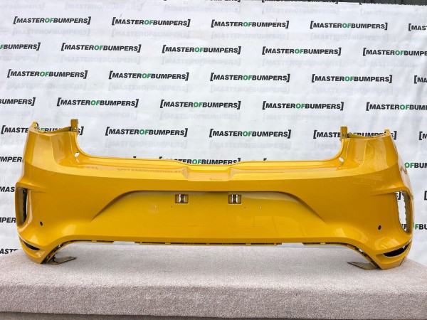 Renault Megane Rs Trophy Hatchback 2018-2023 Rear Bumper 6pdc Genuine [r637]