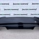 Rolls-royce Ghost Lift 2014-2018 Rear Bumper 4 Pdc Genuine [p269]