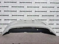 Seat Leon Se Hatchbhack Only 2013-2016 Rear Bumper 4 Pdc White Genuine [o575]