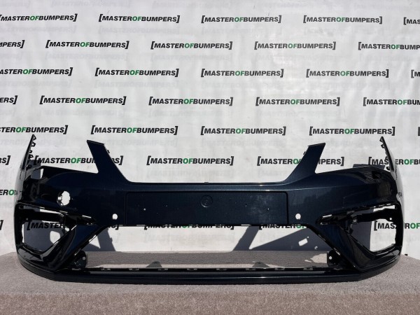 Seat Leon Fr Mk3 Face Lifting 2016-2019 Front Bumper 4 Pdc + Jet Genuine [o565]