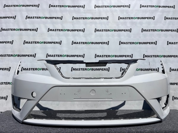Seat Ibiza Fr Mk4 Lift Hatchback 2012-2016 Front Bumper No Pdc Genuine [o598]