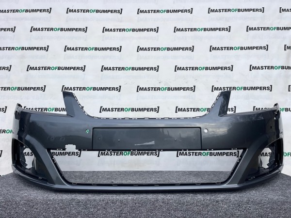 Seat Alhambra Cr Ecomotive Mpv 2012-2020 Front Bumper 4 Pdc +jets Genuine [o605]
