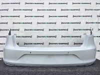 Seat Leon Estate Mk3 2013-2016 Rear Bumper 4 Pdc Genuine [o625]
