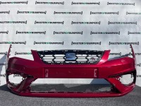 Seat Leon Fr Mk3 Lift Hatchback 2017-2019 Front Bumper No Pdc Genuine [o658]