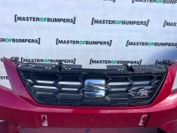 Seat Leon Fr Mk3 Lift Hatchback 2017-2019 Front Bumper No Pdc Genuine [o658]