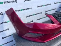 Seat Leon Fr Mk3 Lift Hatchback 2017-2019 Front Bumper No Pdc Genuine [o658]