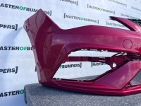 Seat Leon Fr Mk3 Lift Hatchback 2017-2019 Front Bumper No Pdc Genuine [o658]