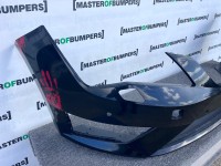 Seat Leon Fr Mk3 Hatchback 2013-2016 Front Bumper 4 Pdc Jets Genuine [o668]