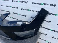 Seat Leon Fr Mk3 Hatchback 2013-2016 Front Bumper 4 Pdc Jets Genuine [o668]