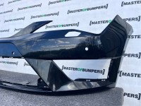 Seat Leon Fr Mk3 Hatchback 2013-2016 Front Bumper 4 Pdc Jets Genuine [o668]