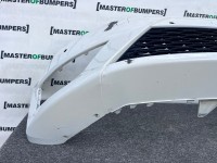 Seat Leon Fr Mk3 Hatchback 2013-2016 Front Bumper 4 Pdc Jets Genuine [o664]