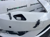 Seat Leon Fr Mk3 Hatchback 2013-2016 Front Bumper 4 Pdc Jets Genuine [o664]