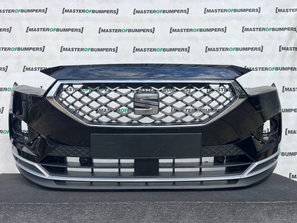 Seat Tarraco Xcellence Suv 2018-2024 Front Bumper 6 Pdc W/grilles Genuine [o718]