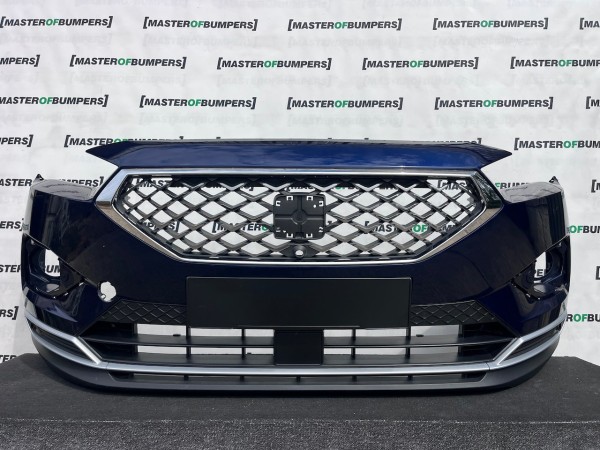 Seat Tarraco Xcellence Suv 2018-2024 Front Bumper 6 Pdc W/grilles Genuine [o719]