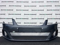 Seat Alhambra Cr Ecomotive Mpv 2012-2020 Front Bumper 4 Pdc +jets Genuine [o739]