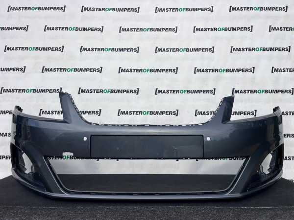 Seat Alhambra Cr Ecomotive Mpv 2012-2020 Front Bumper 4 Pdc +jets Genuine [o739]