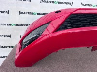 Seat Leon Fr Mk3 Hatchback 2013-2016 Front Bumper 4 Pdc Jets Genuine [o753]