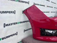 Seat Leon Fr Mk3 Hatchback 2013-2016 Front Bumper 4 Pdc Jets Genuine [o753]