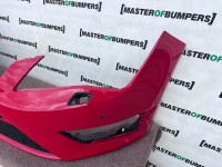 Seat Leon Fr Mk3 Hatchback 2013-2016 Front Bumper 4 Pdc Jets Genuine [o753]