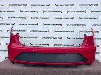 Seat Leon Cupra Fr Esta Only Mk3 Lift 2017-2020 Rear Bumper 4 Pdc Genuine [o754]