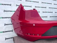 Seat Leon Cupra Fr Esta Only Mk3 Lift 2017-2020 Rear Bumper 4 Pdc Genuine [o754]