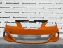 Seat Ibiza Mk4 2009-2011 Front Bumper In Orange Genuine [o244]
