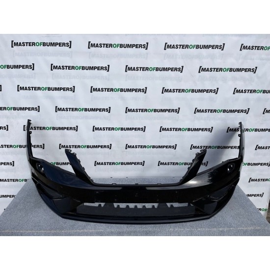 Seat Leon Fr Mk3 Face Lifting 2016-2019 Front Bumper No Pdc + Jet Genuine [o334]